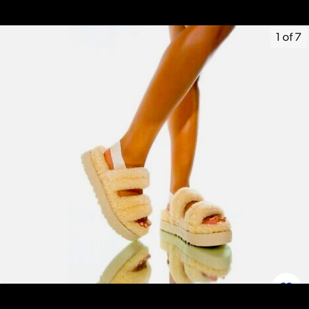 New UGG brand Women's Oh Fluffita Platform Sandals